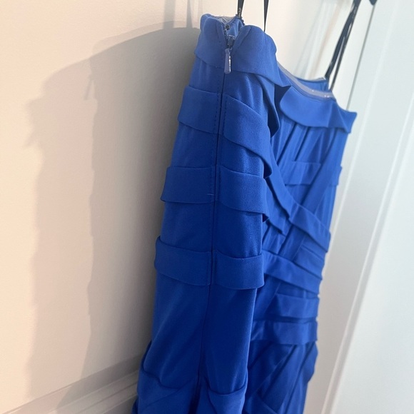 Tadashi Shoji Royal Blue Bandage Dress Size Small - Picture 7 of 11